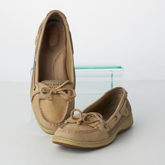 sperry top sider beige